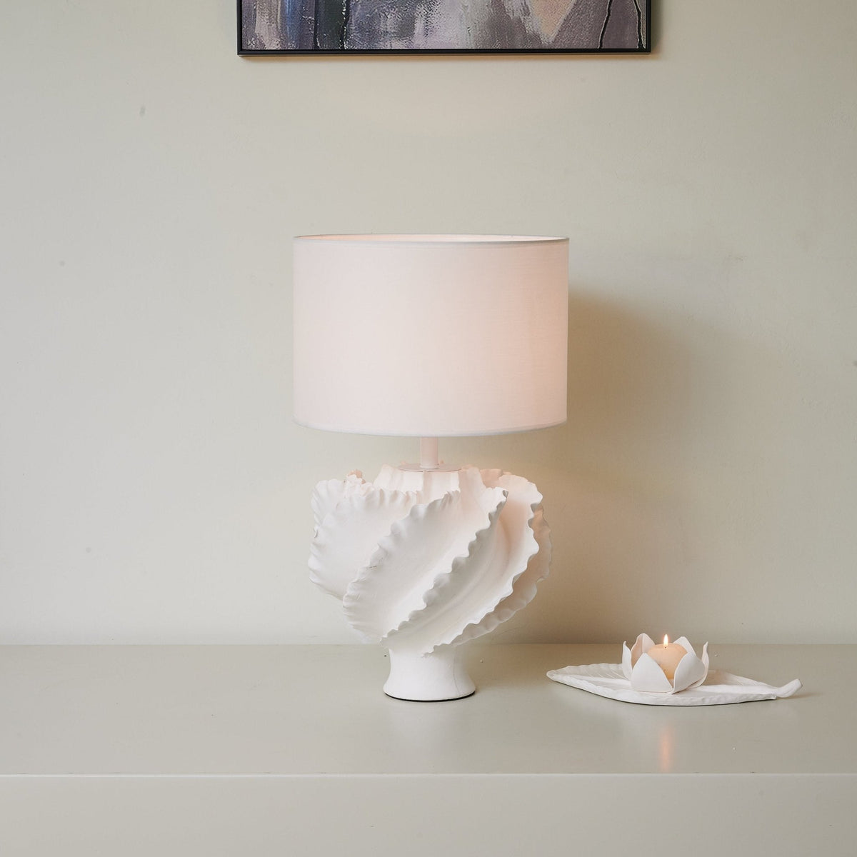 Keith Tischlampe aus Keramik im modernen Stil