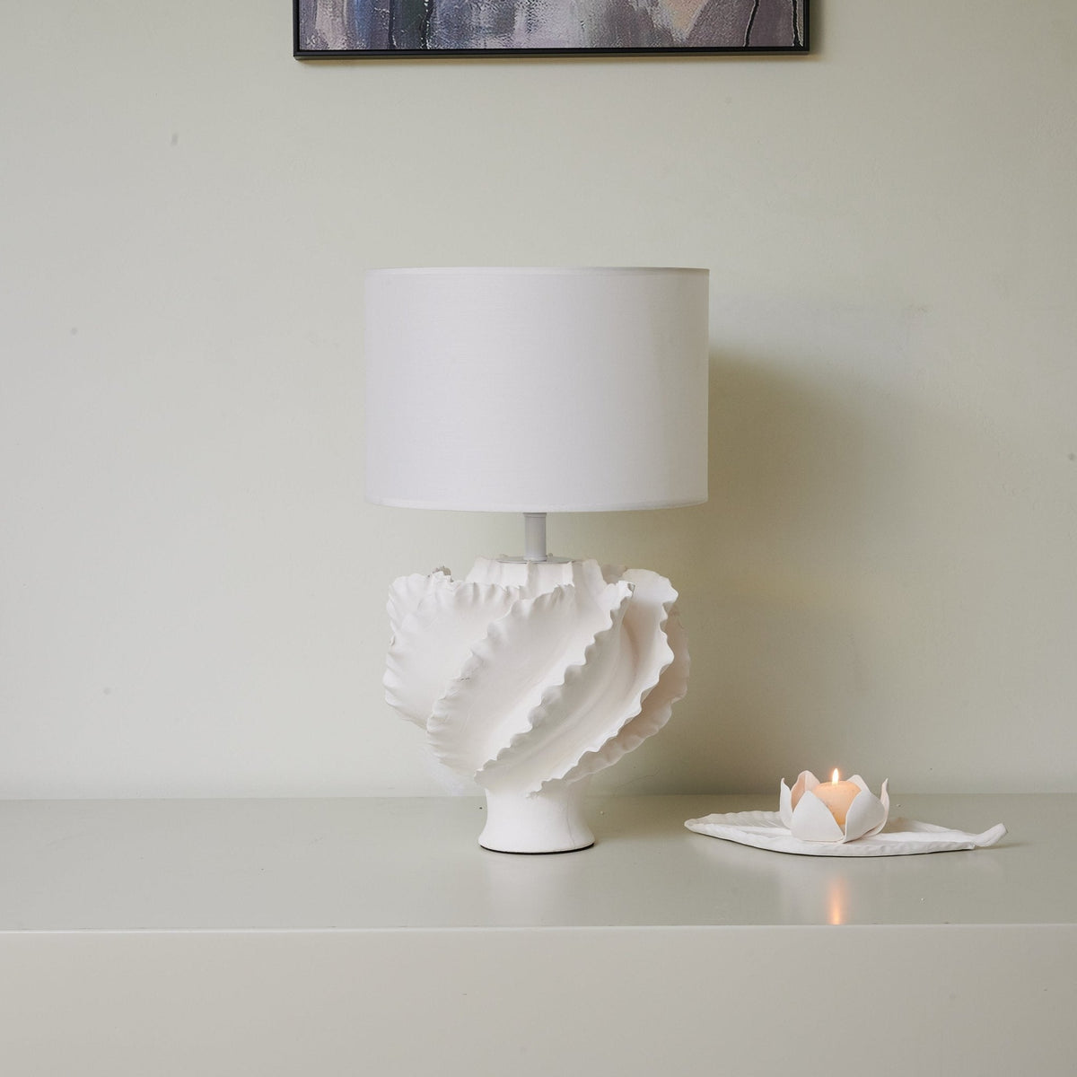 Keith Tischlampe aus Keramik im modernen Stil
