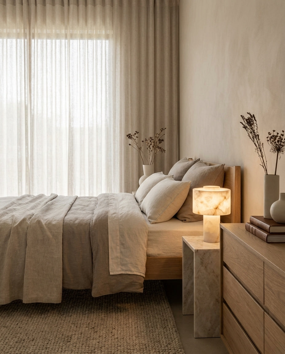 Navencrest Alabaster Tischleuchte