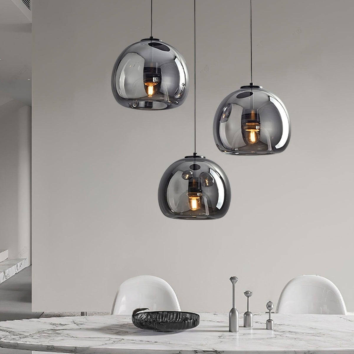Avola Glas Pendelleuchte