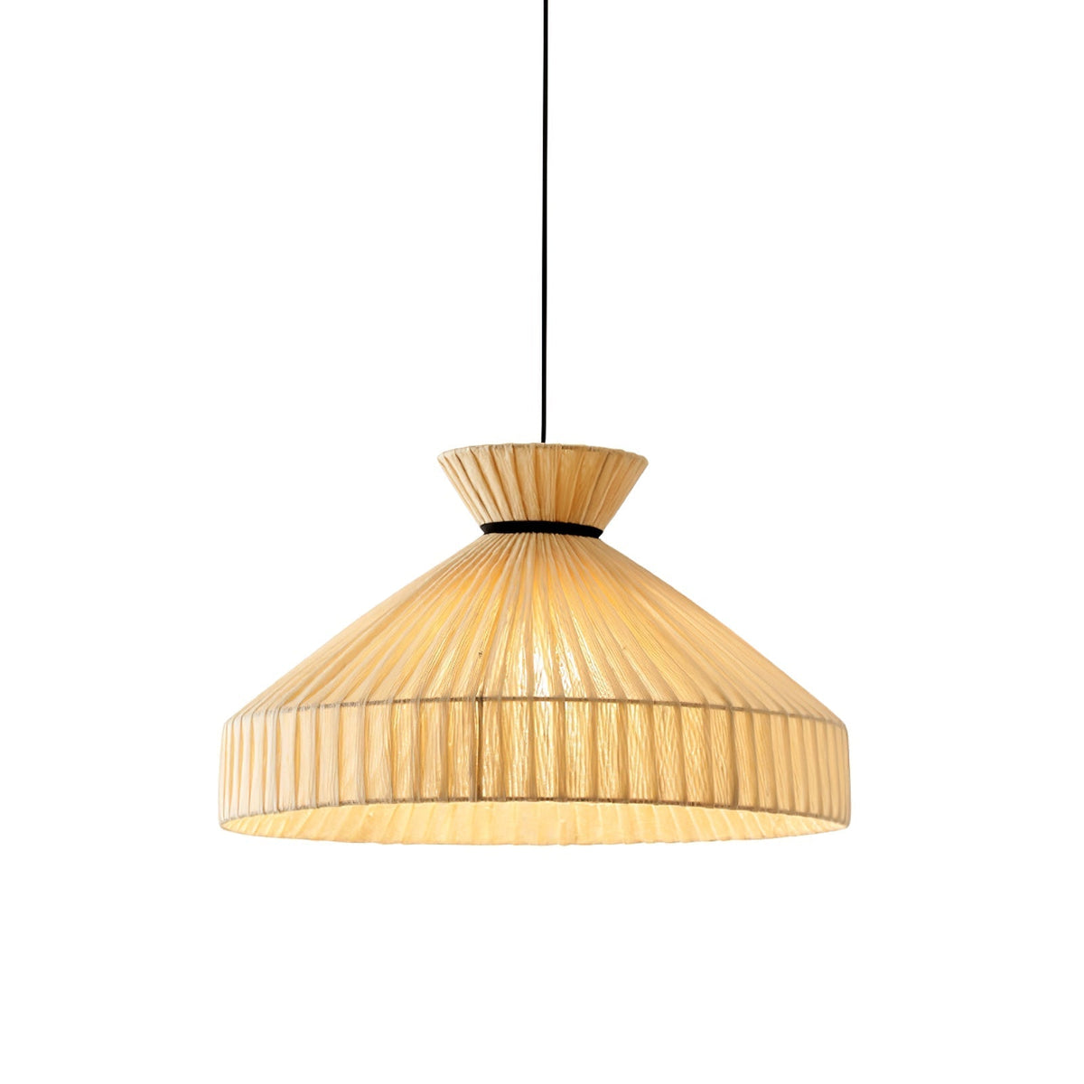 Cusoren Elegance Tide Stoff-Pendelleuchte