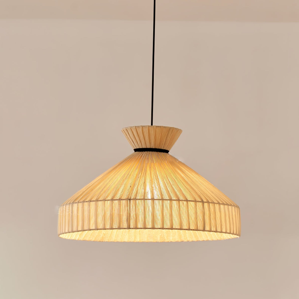 Cusoren Elegance Tide Stoff-Pendelleuchte