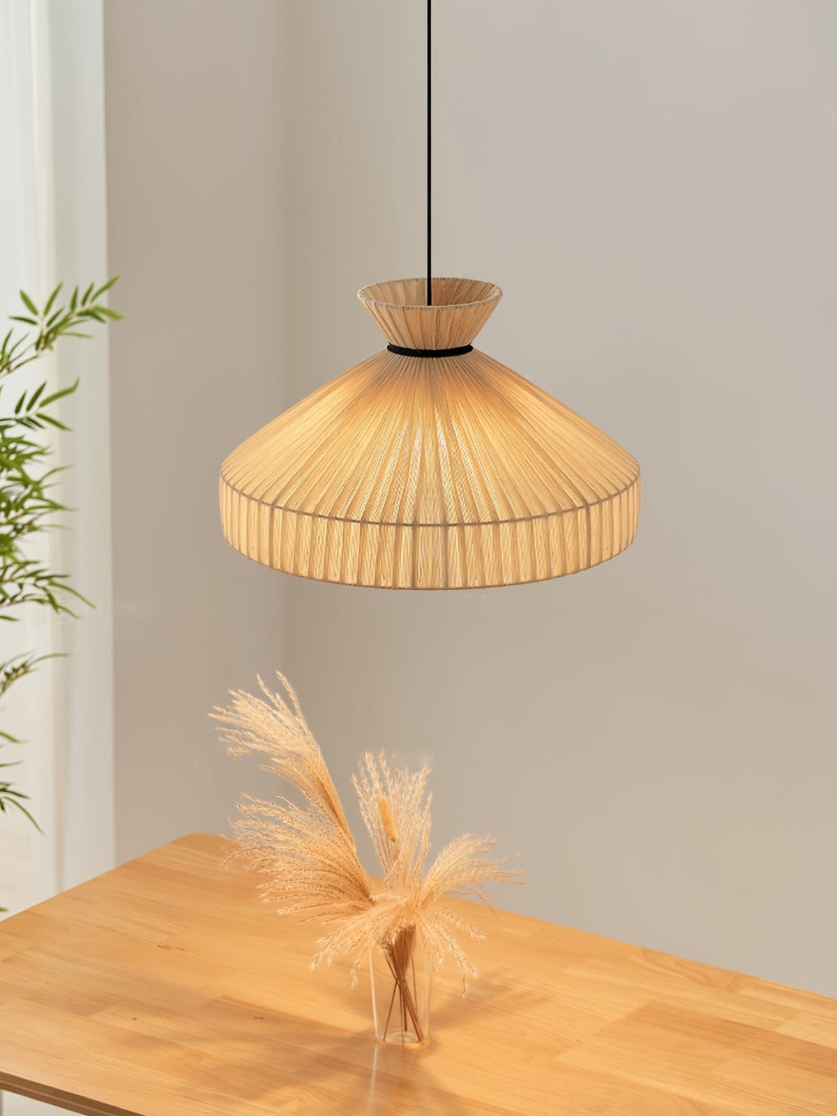 Cusoren Elegance Tide Stoff-Pendelleuchte