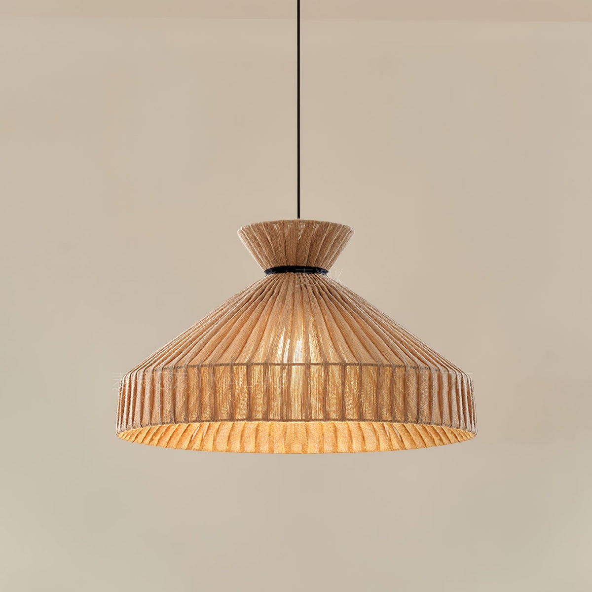 Cusoren Elegance Tide Stoff-Pendelleuchte