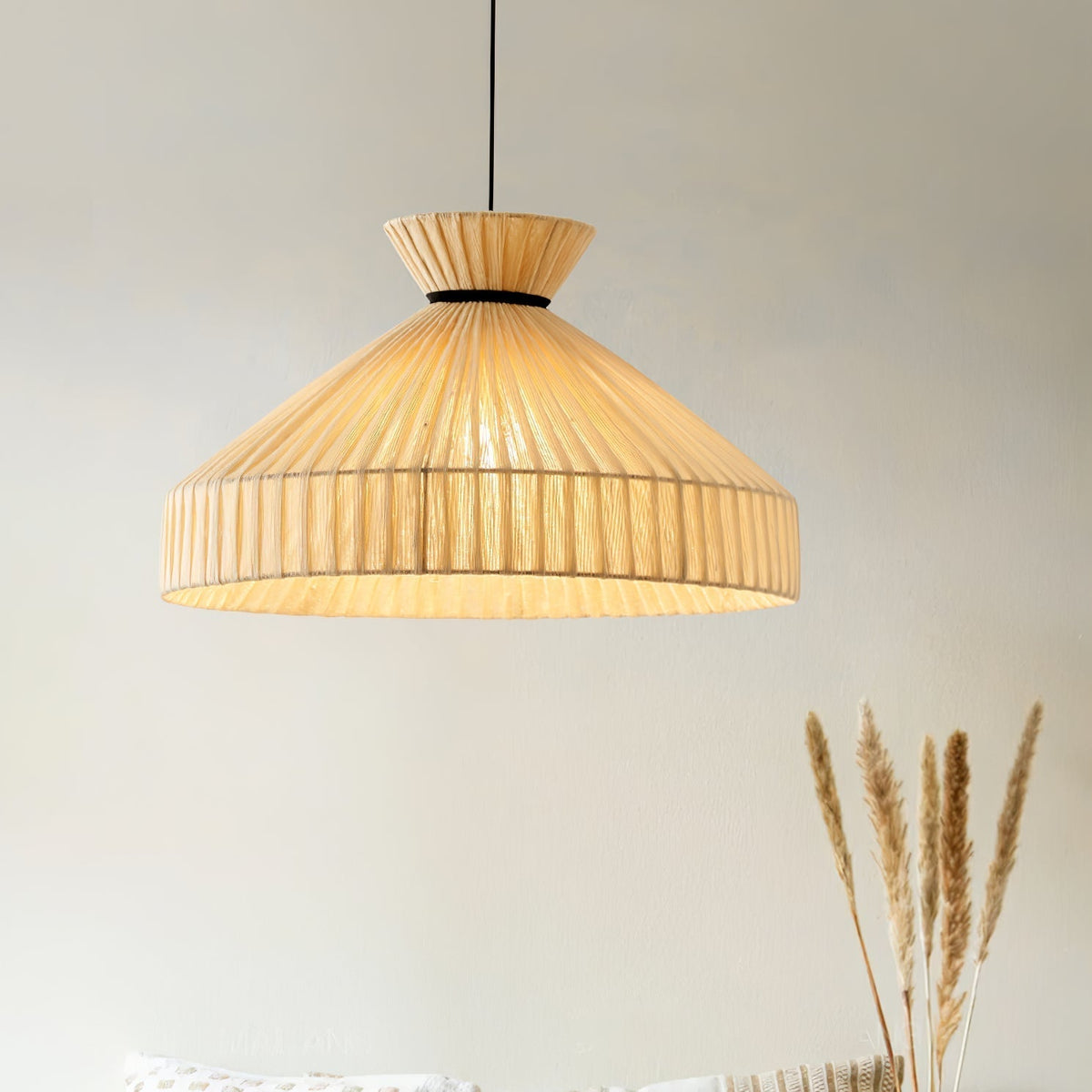 Cusoren Elegance Tide Stoff-Pendelleuchte