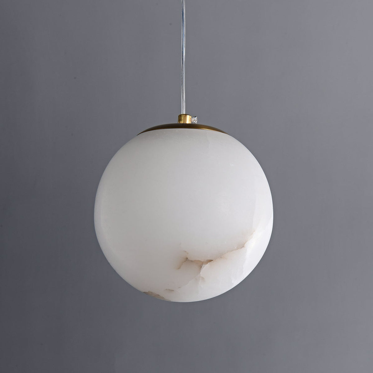 Norik Minimalistische Pendelleuchte aus Alabaster