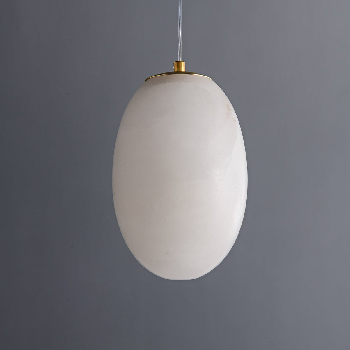 Norik Minimalistische Pendelleuchte aus Alabaster