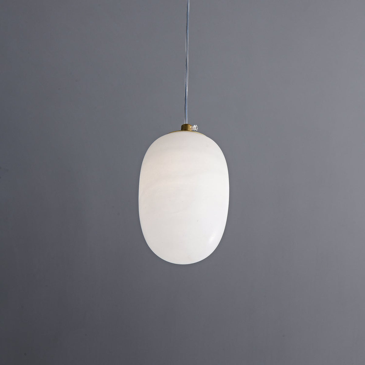 Norik Minimalistische Pendelleuchte aus Alabaster