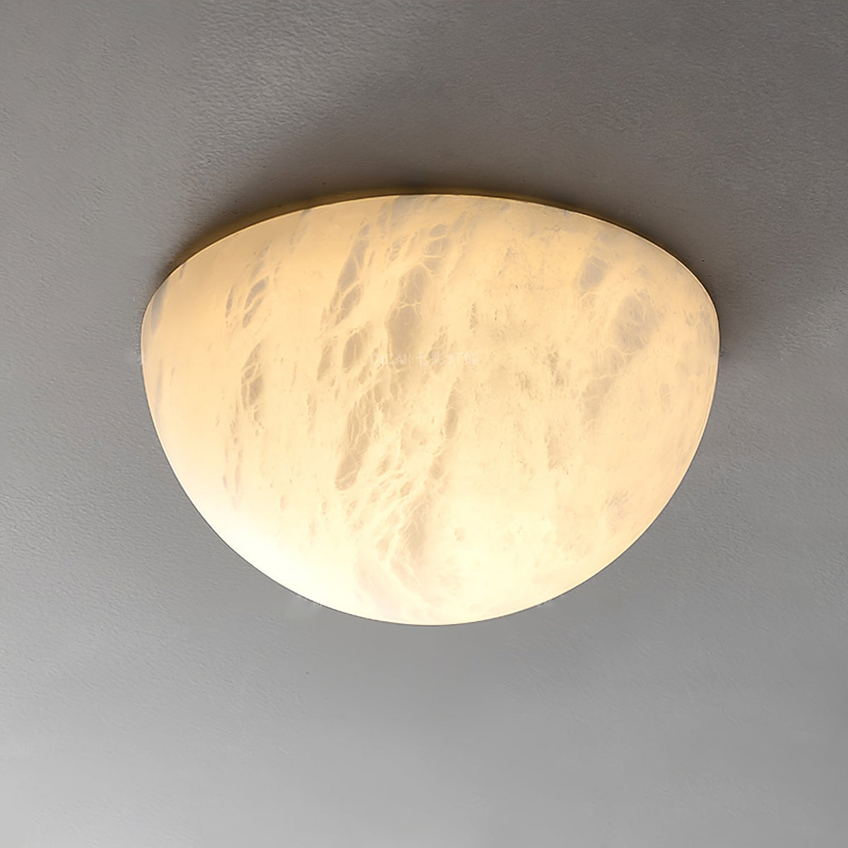 Elthen Minimalistische Alabaster-Deckenleuchte