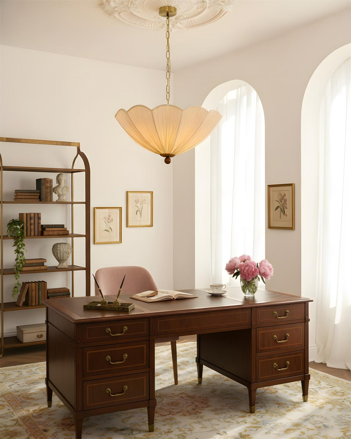 Travertine Pendelleuchte