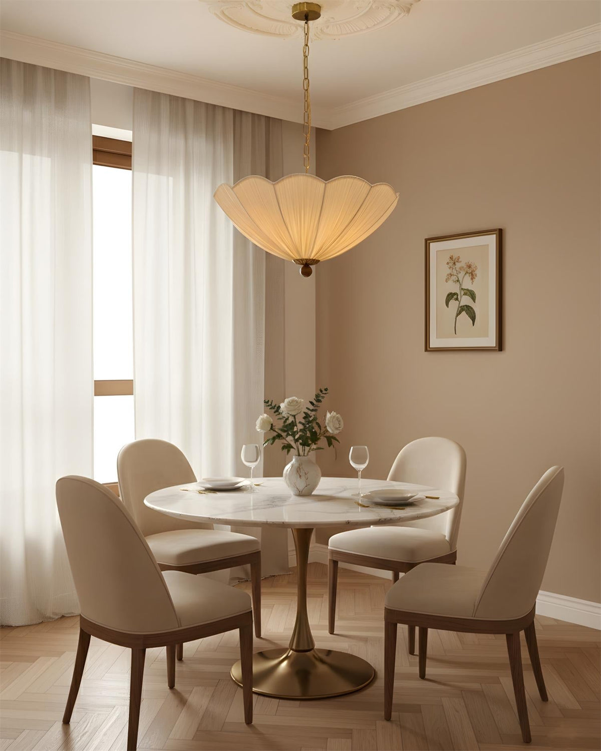Travertine Pendelleuchte