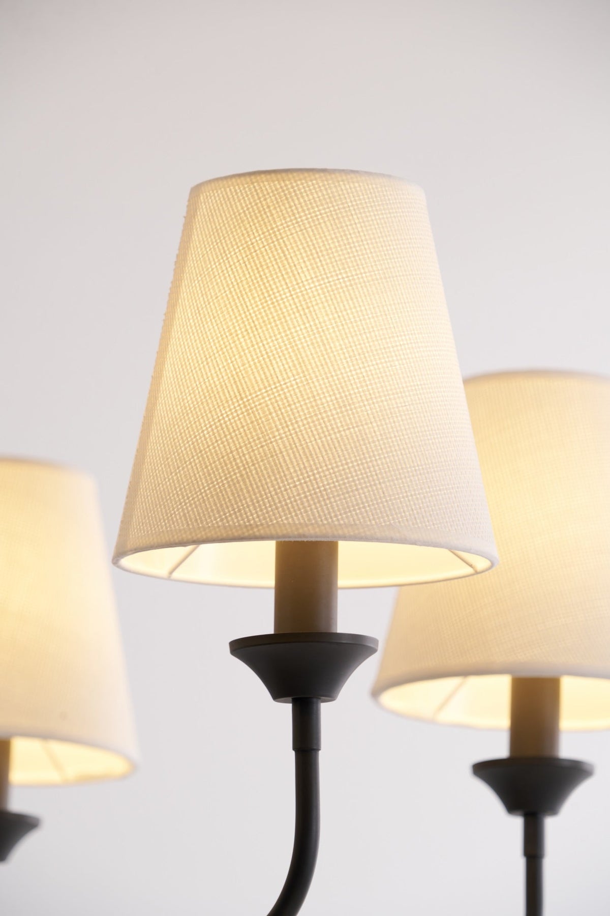 Zesorel Vintage Industrial Kronleuchter aus Stoff