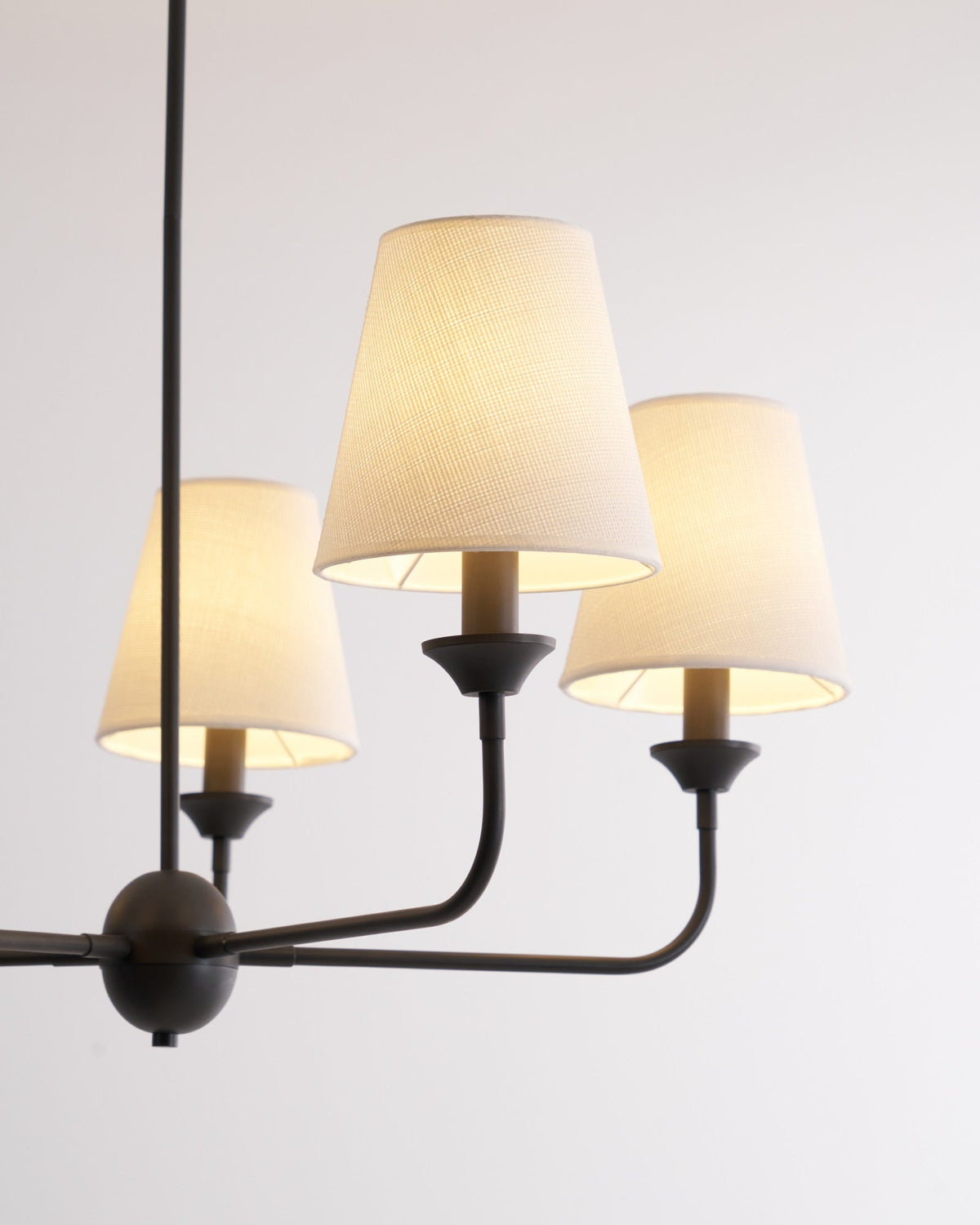 Zesorel Vintage Industrial Kronleuchter aus Stoff