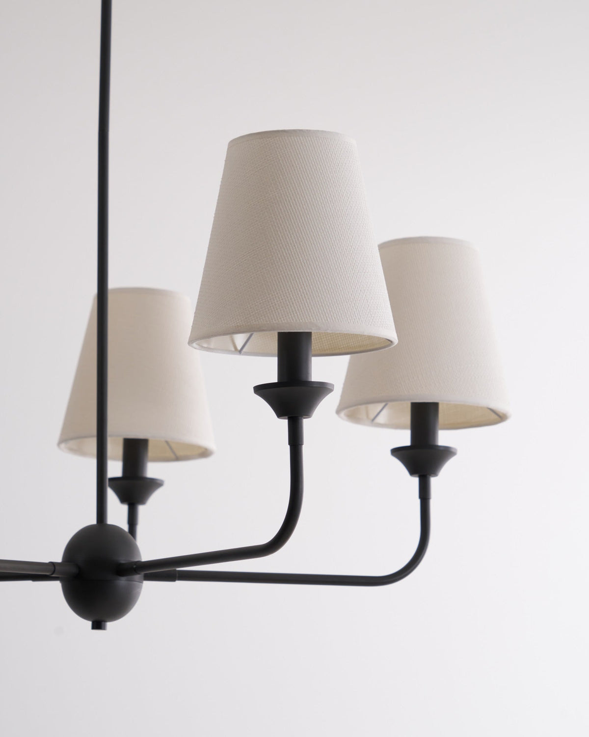 Zesorel Vintage Industrial Kronleuchter aus Stoff