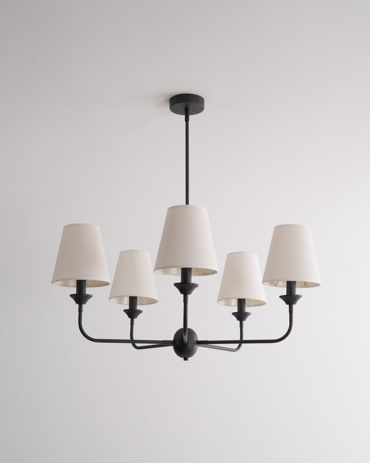 Zesorel Vintage Industrial Kronleuchter aus Stoff
