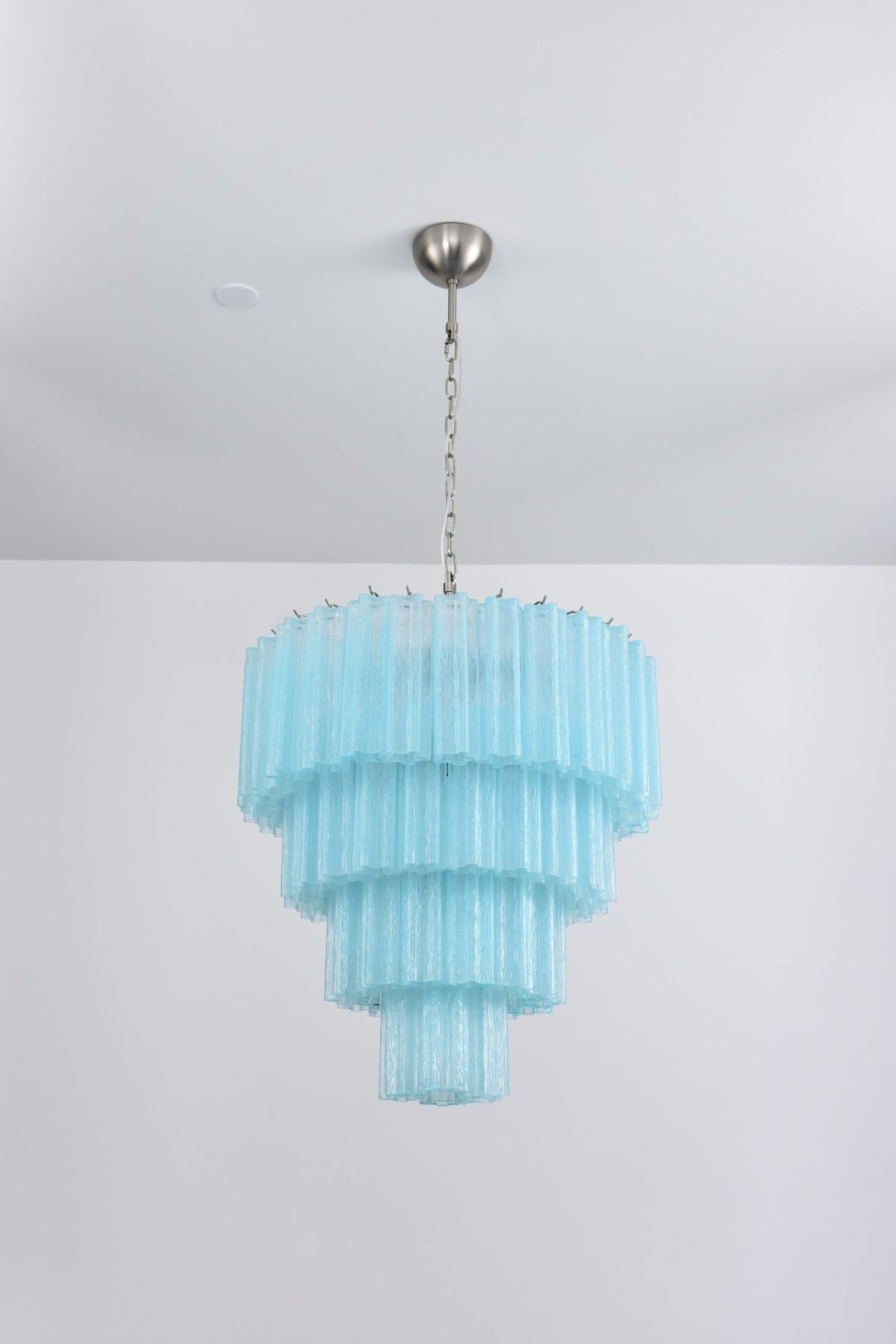 Velanora Kronleuchter Cascade mehrlagiges Glas elegant vintage