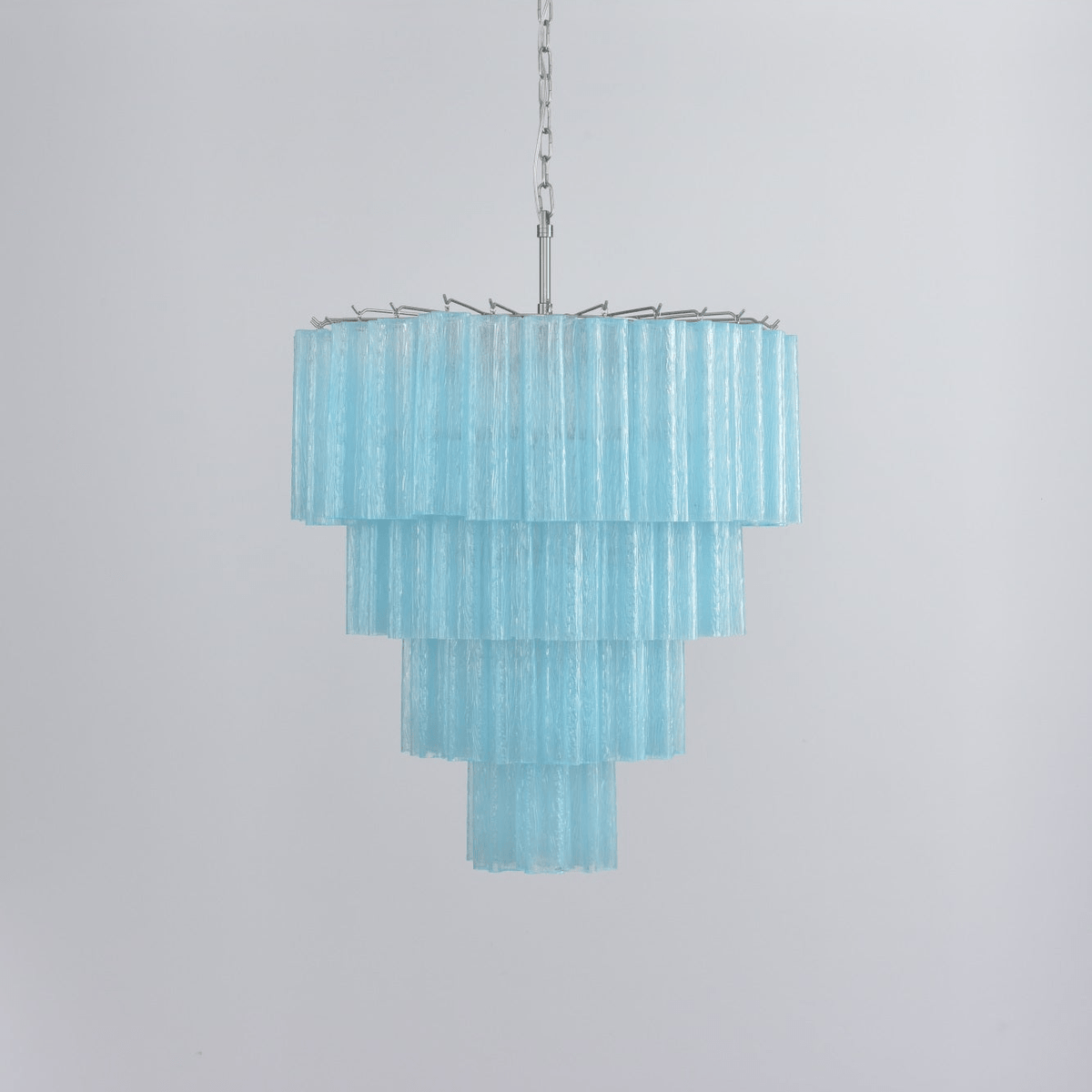 Velanora Kronleuchter Cascade mehrlagiges Glas elegant vintage