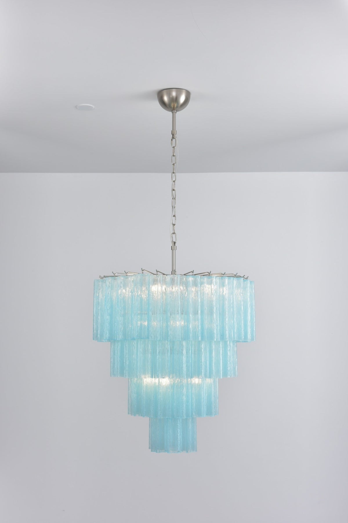 Velanora Kronleuchter Cascade mehrlagiges Glas elegant vintage