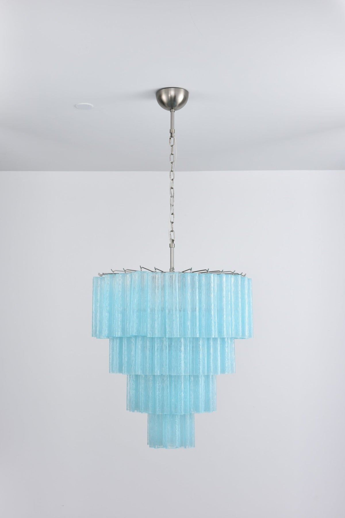 Velanora Kronleuchter Cascade mehrlagiges Glas elegant vintage