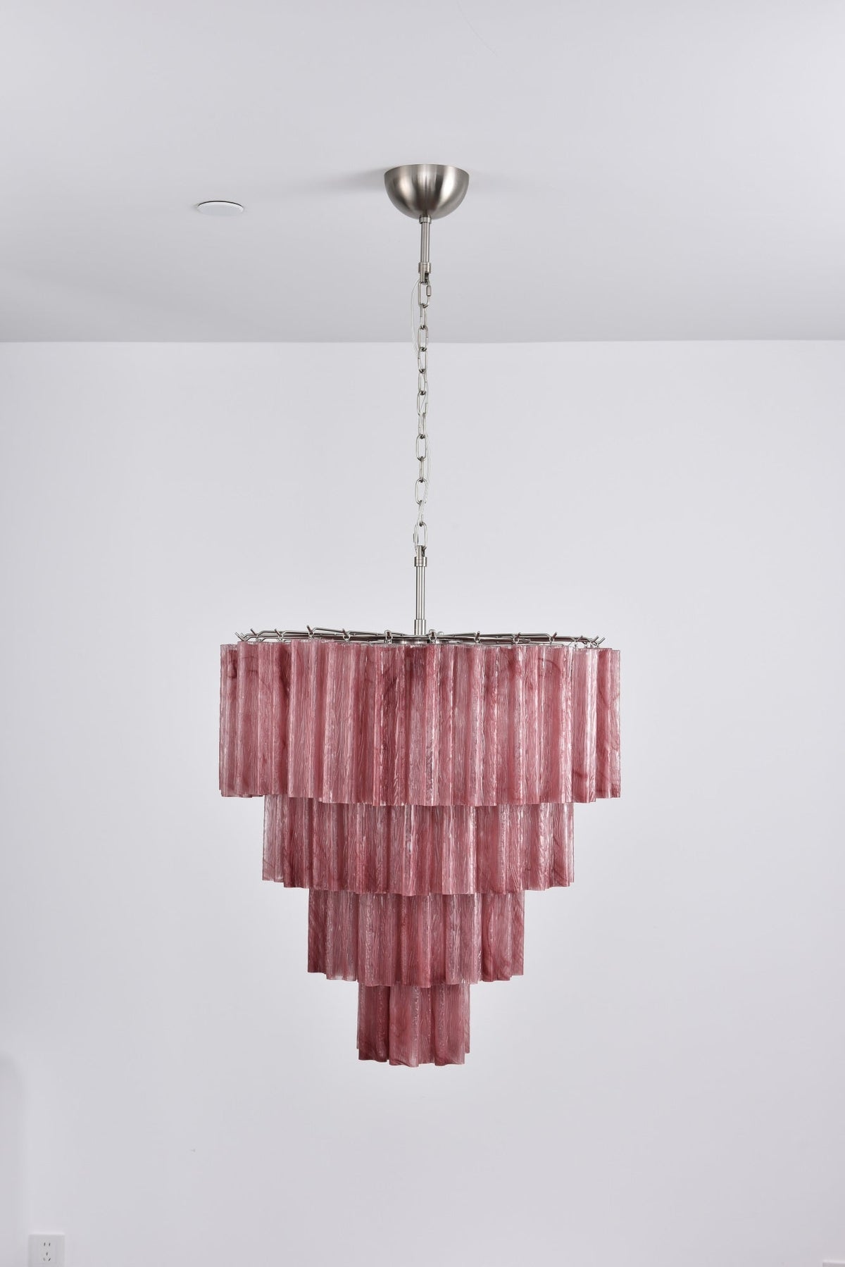 Velanora Kronleuchter Cascade mehrlagiges Glas elegant vintage