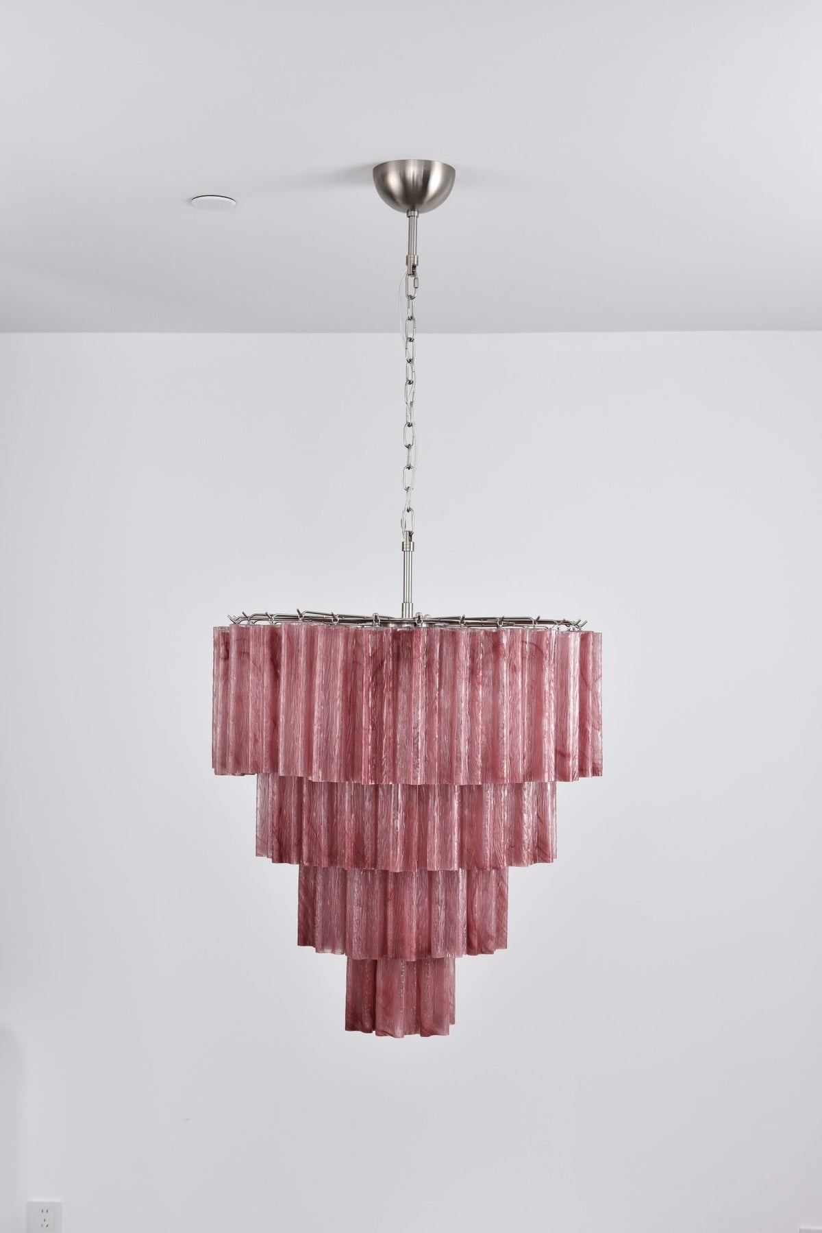 Velanora Kronleuchter Cascade mehrlagiges Glas elegant vintage