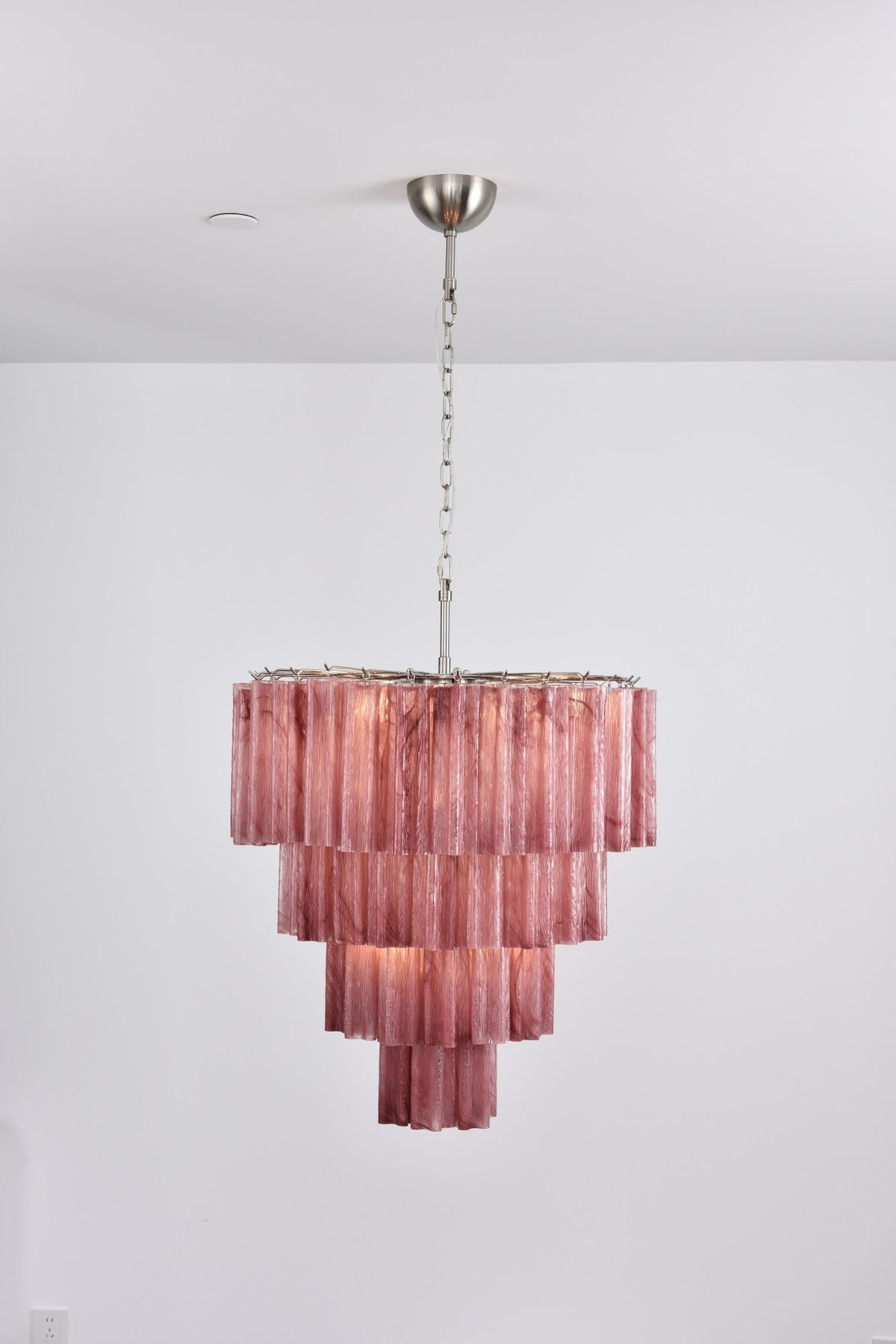 Velanora Kronleuchter Cascade mehrlagiges Glas elegant vintage