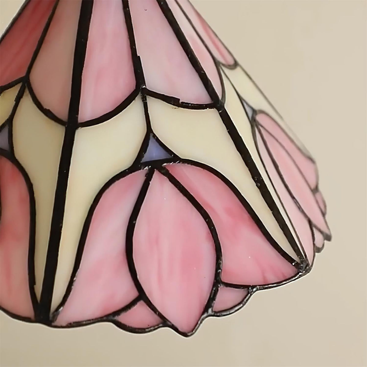 Rose Pendelleuchte Glas