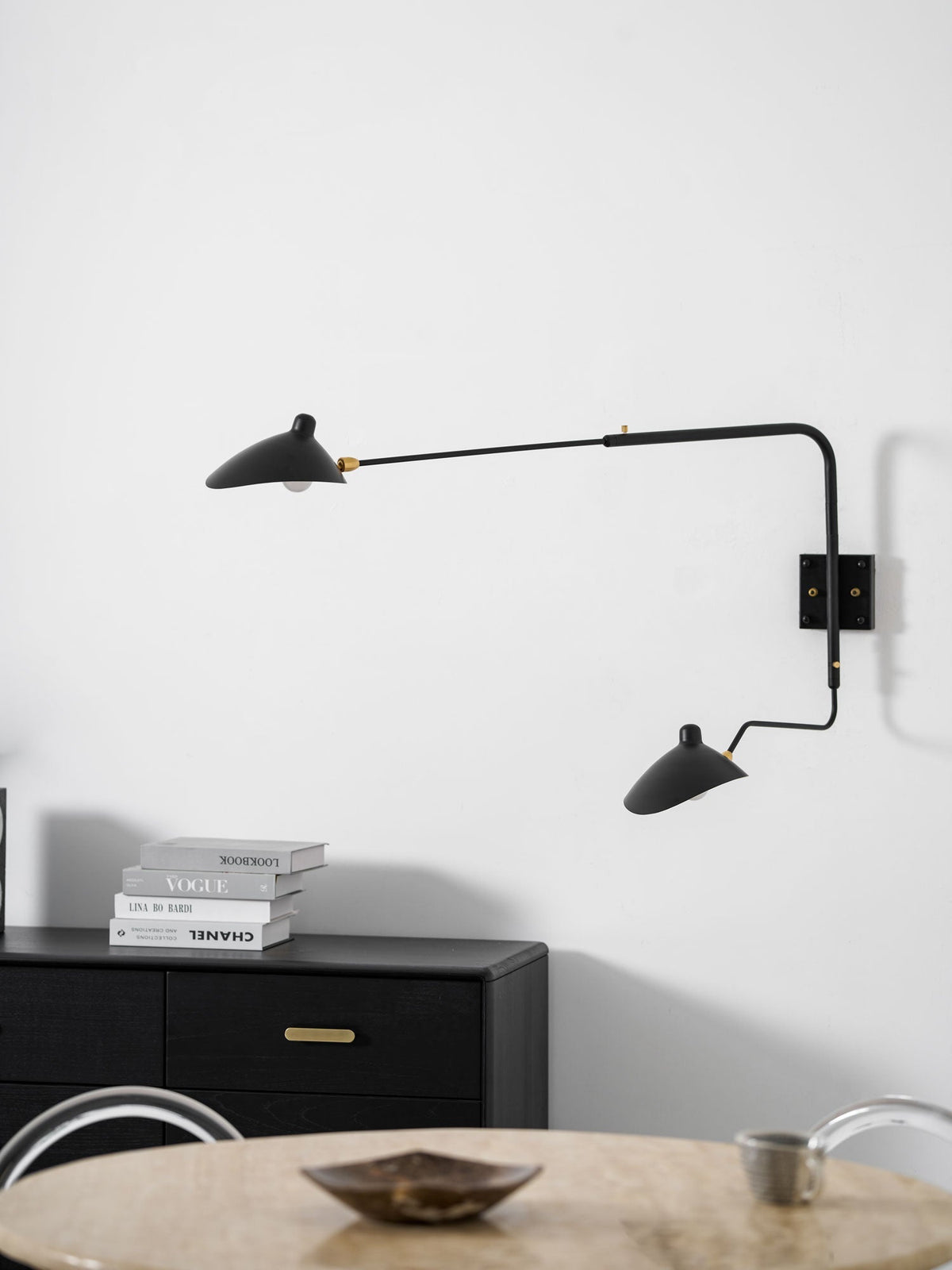 Avenarora Wandleuchte Einarm zarte Linien und elegant für Schlafzimmer Wohnzimmer | Cielum