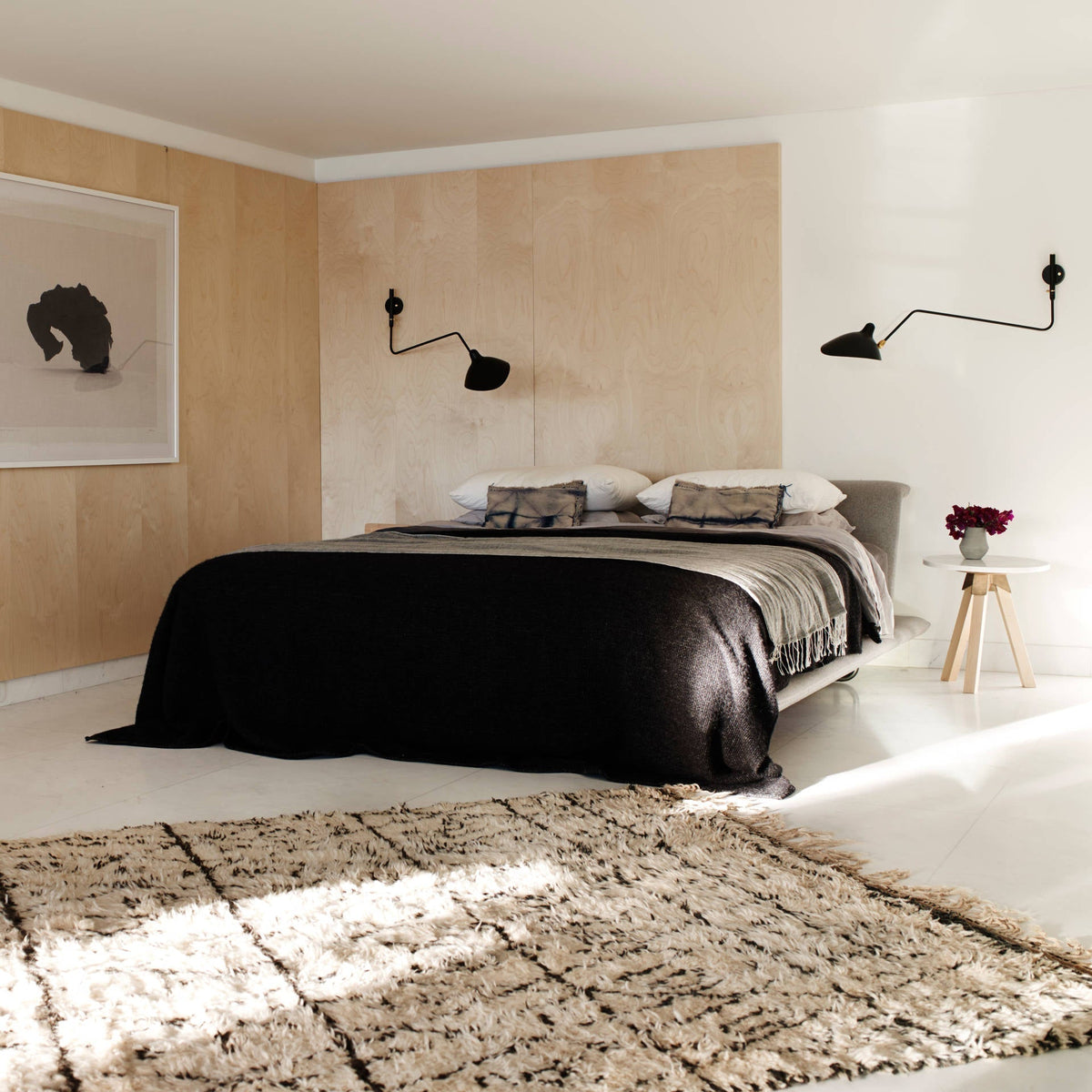Avenarora Wandleuchte Einarm zarte Linien und elegant für Schlafzimmer Wohnzimmer | Cielum