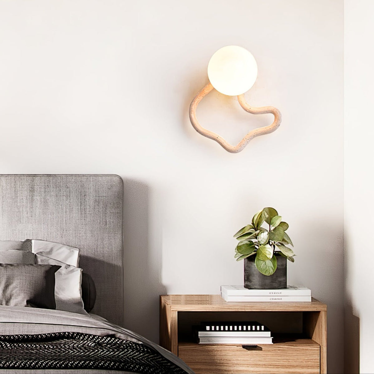 Cindor Travertine Wandleuchte