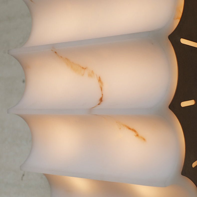 Dolax mehrschichtige Alabaster-Wandleuchte