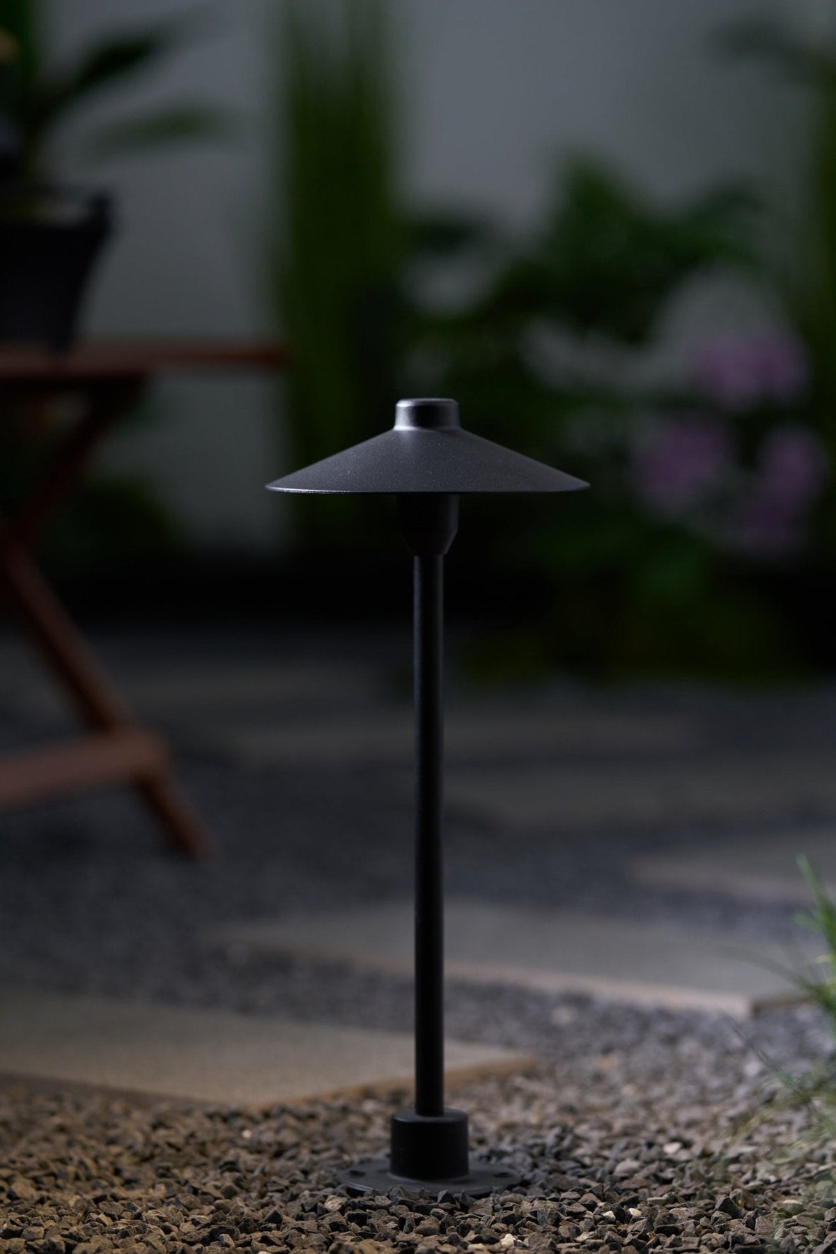 Olyvex Außenpfadleuchte Shadowcap