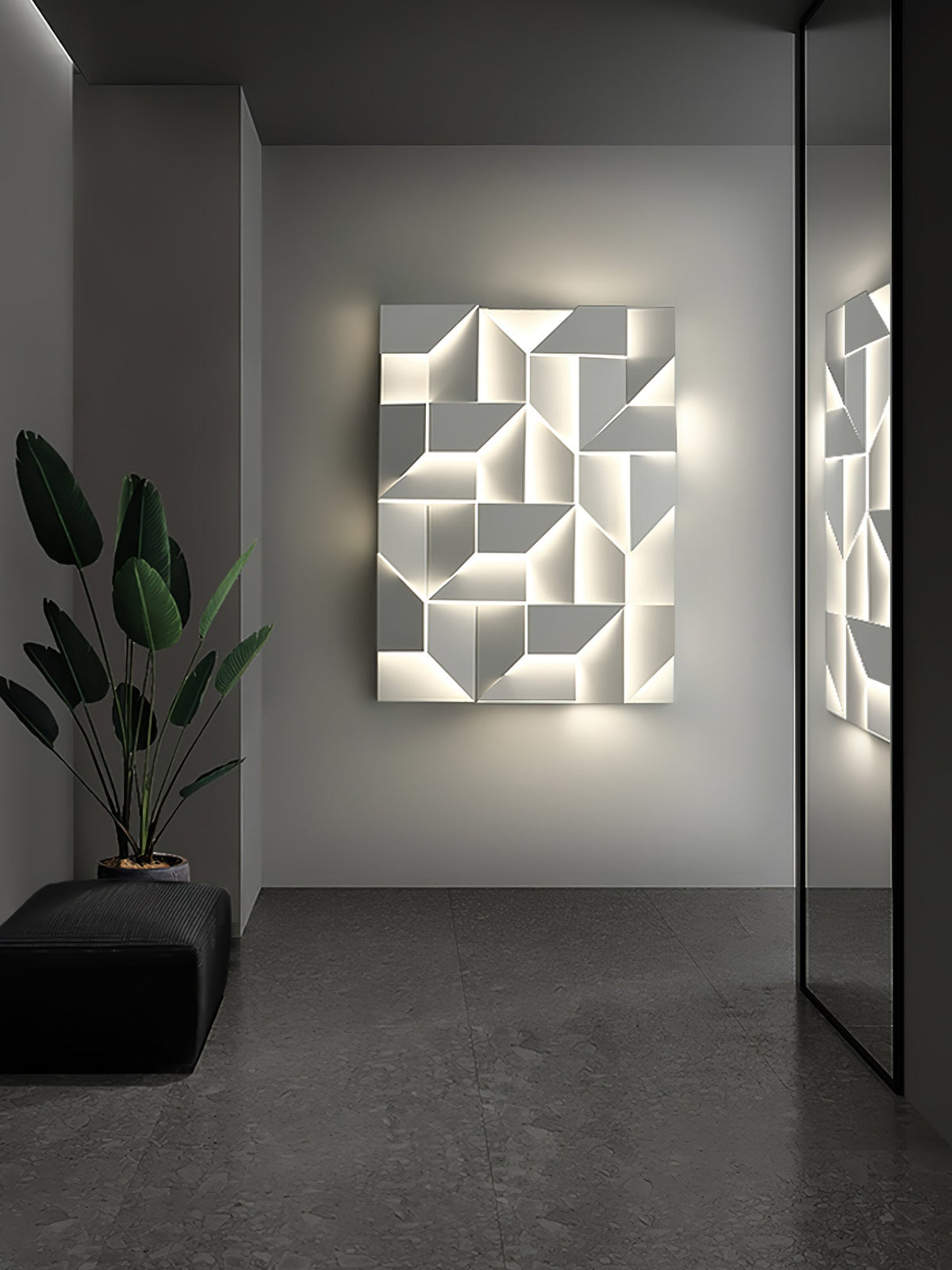 Deloza Wandleuchte Shadows Rechargeable