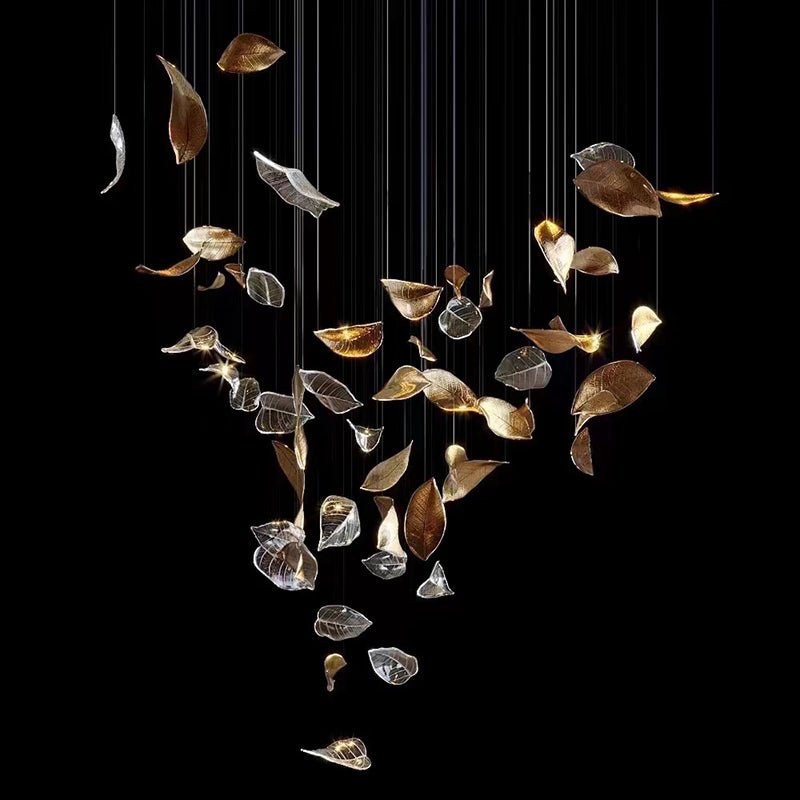 Darien Iridescent Leaf Pendelleuchte