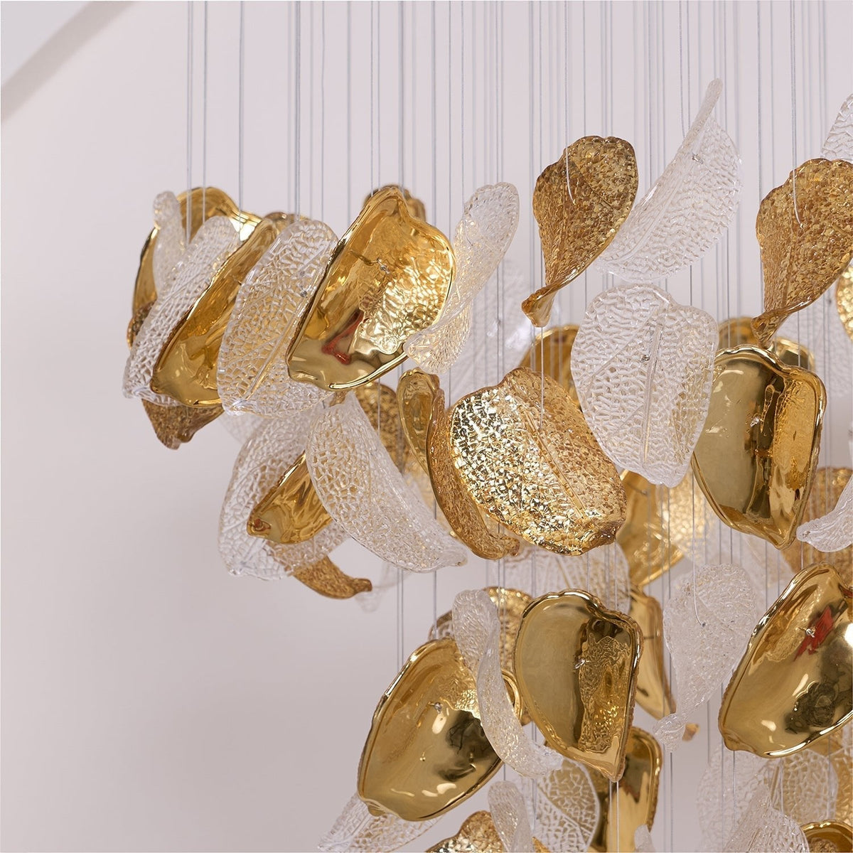 Darien Iridescent Leaf Pendelleuchte