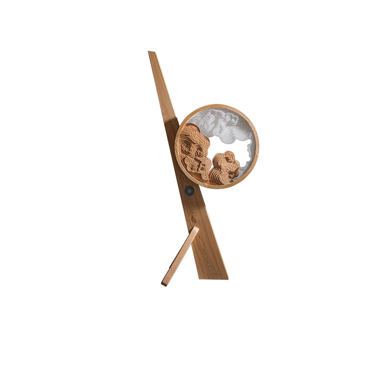 Cunoreth Rustic Holz Tischleuchte