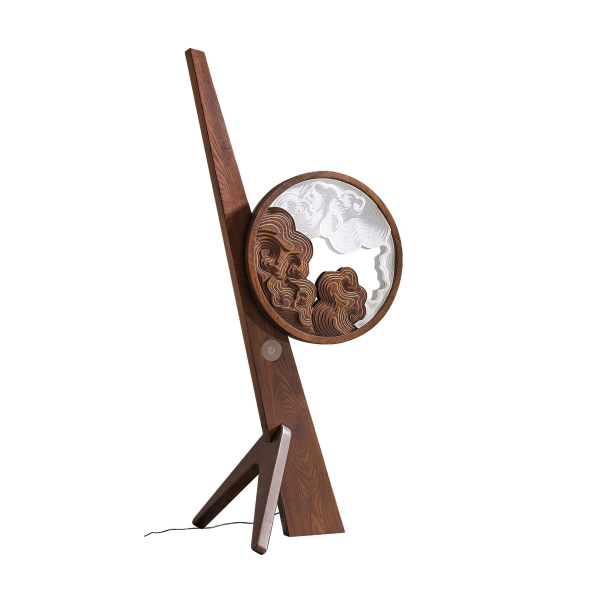 Cunoreth Rustic Holz Tischleuchte