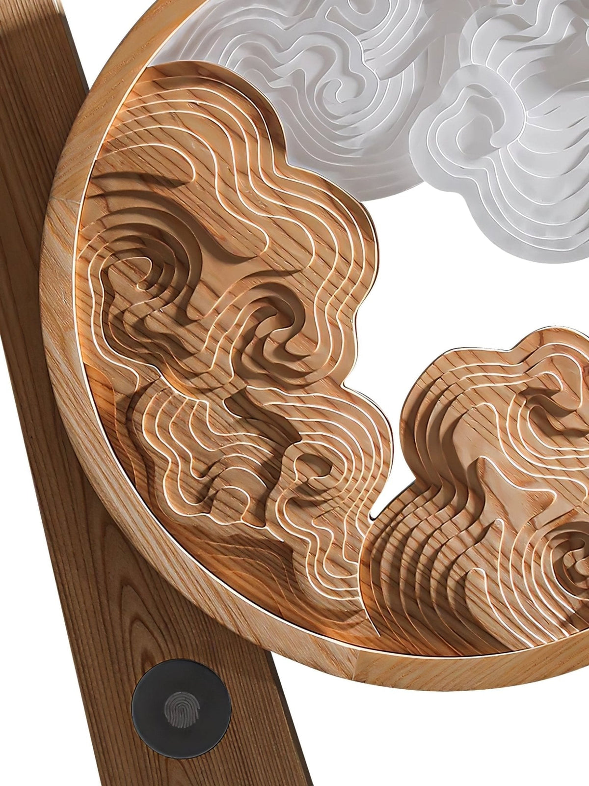 Cunoreth Rustic Holz Tischleuchte