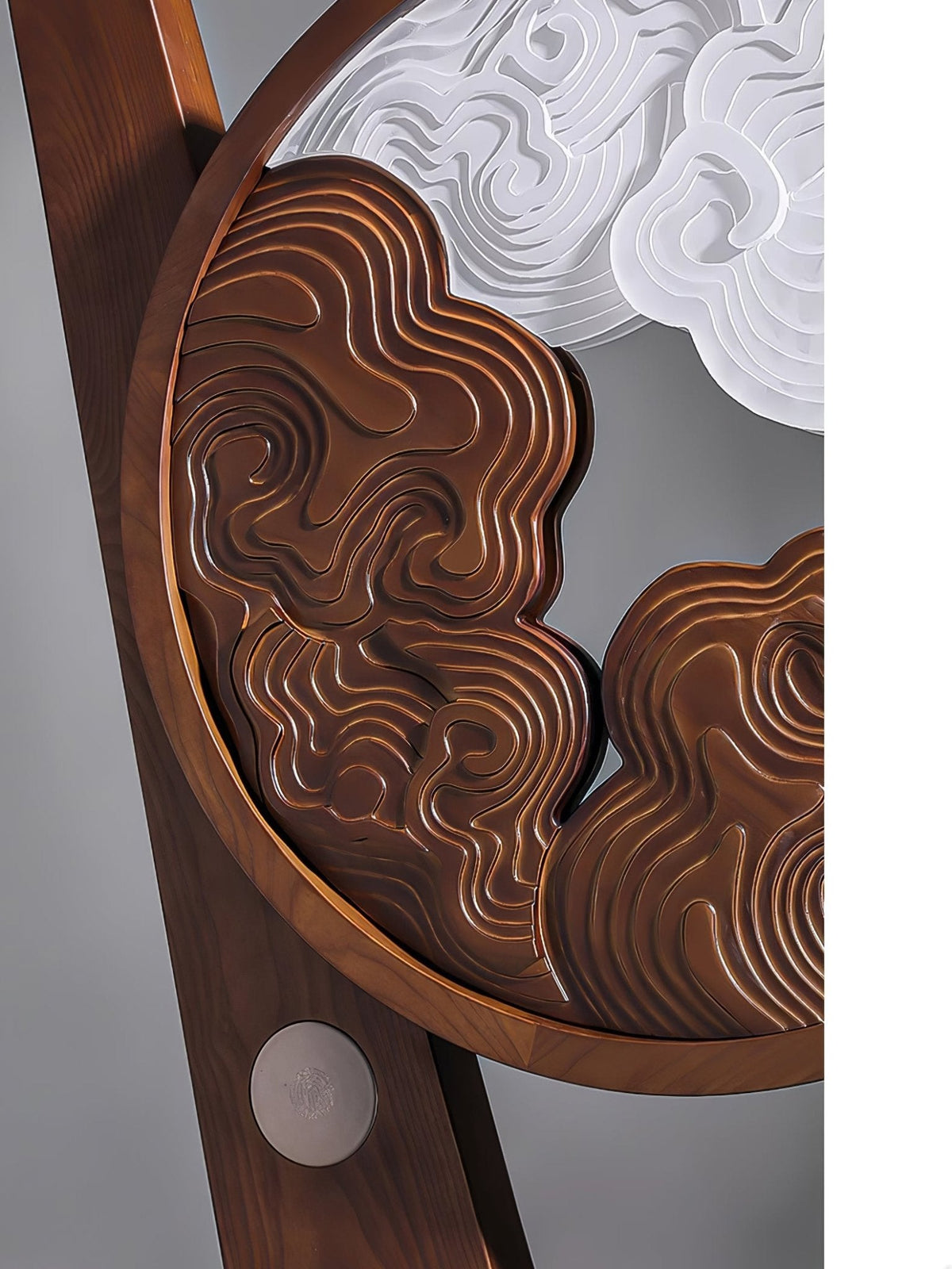 Cunoreth Rustic Holz Tischleuchte