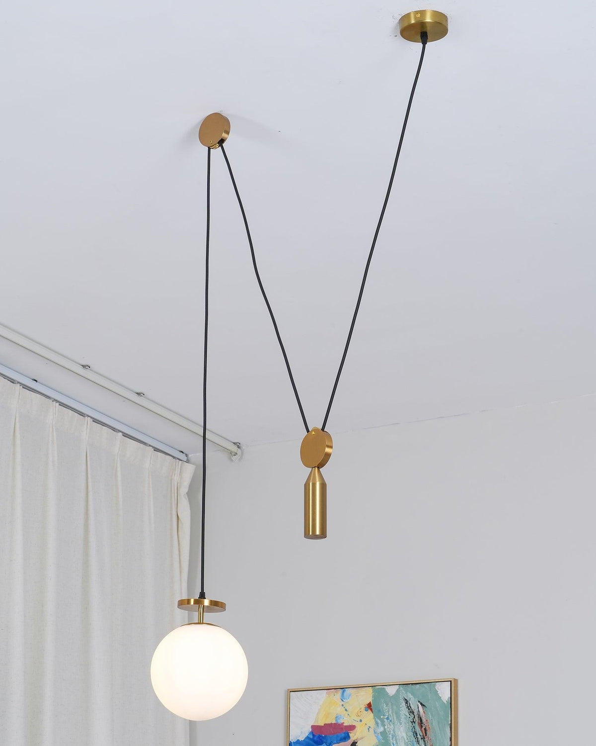 Cirorira Kronleuchter Geometrische Form Kunst