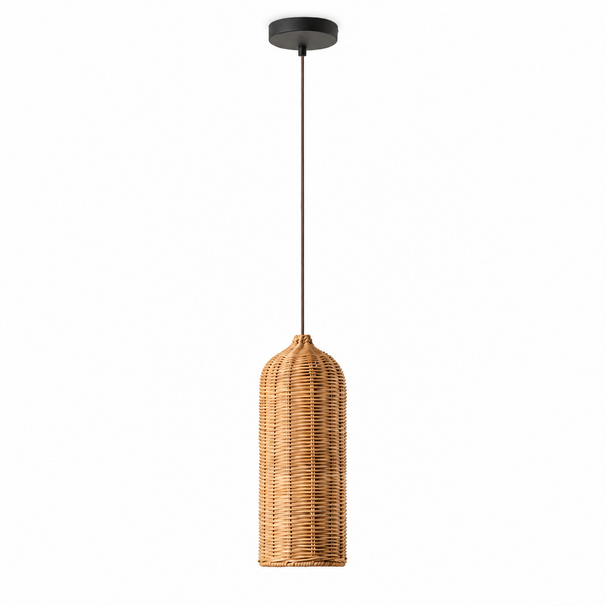 Marleigh Pendelleuchte aus geflochtenem Rattan