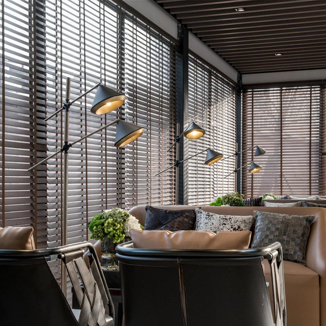 Mylirir Art Deco Messing-Stehleuchte