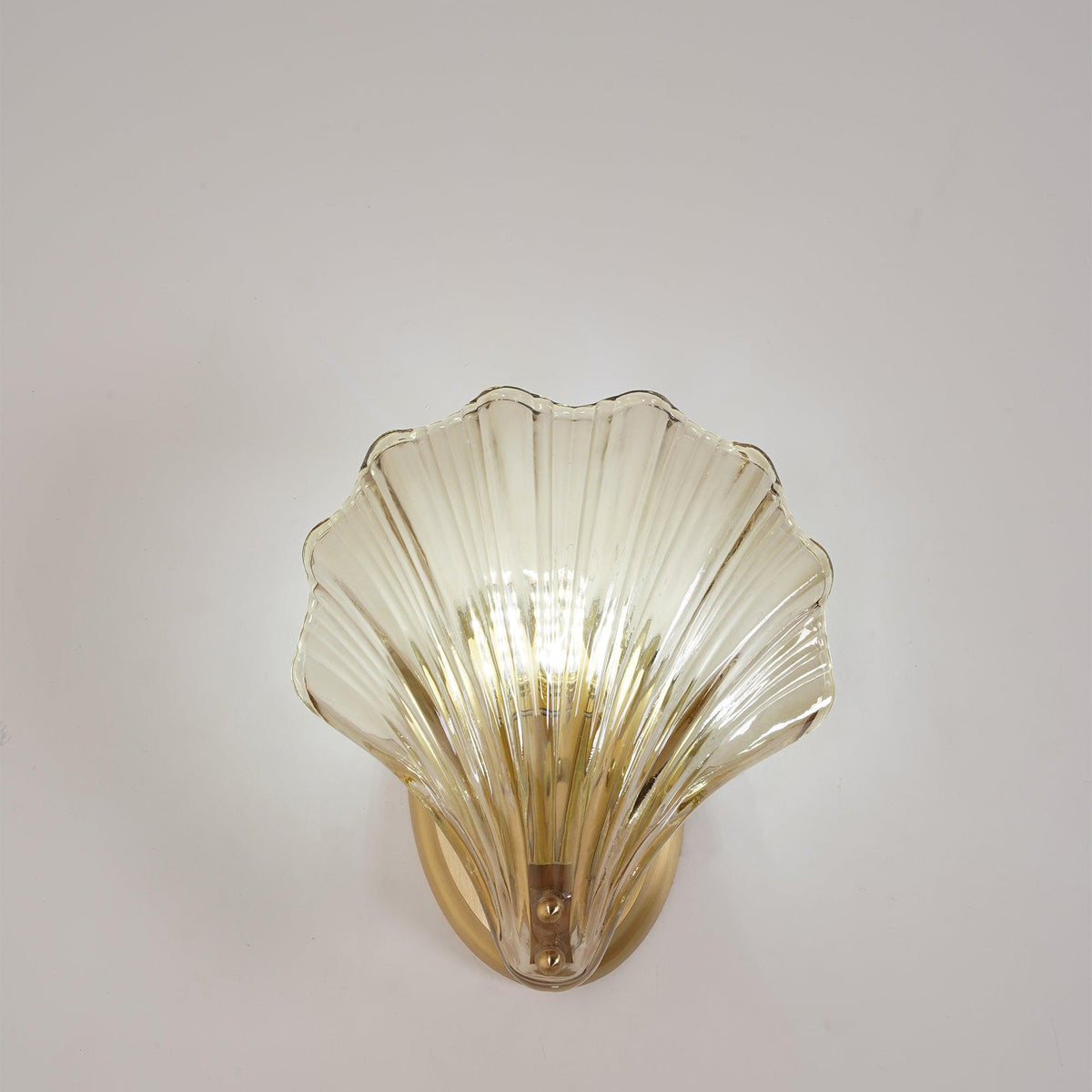 Neo Premium Elegance Messing-Glas-Wandleuchte