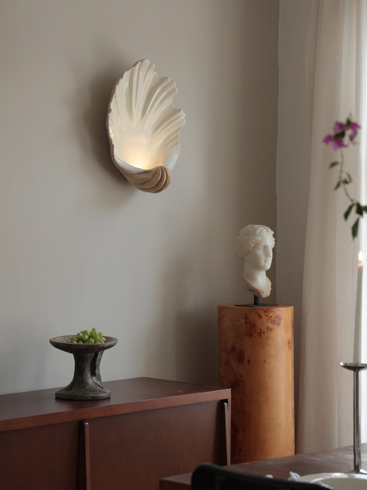 Shell Wandleuchte