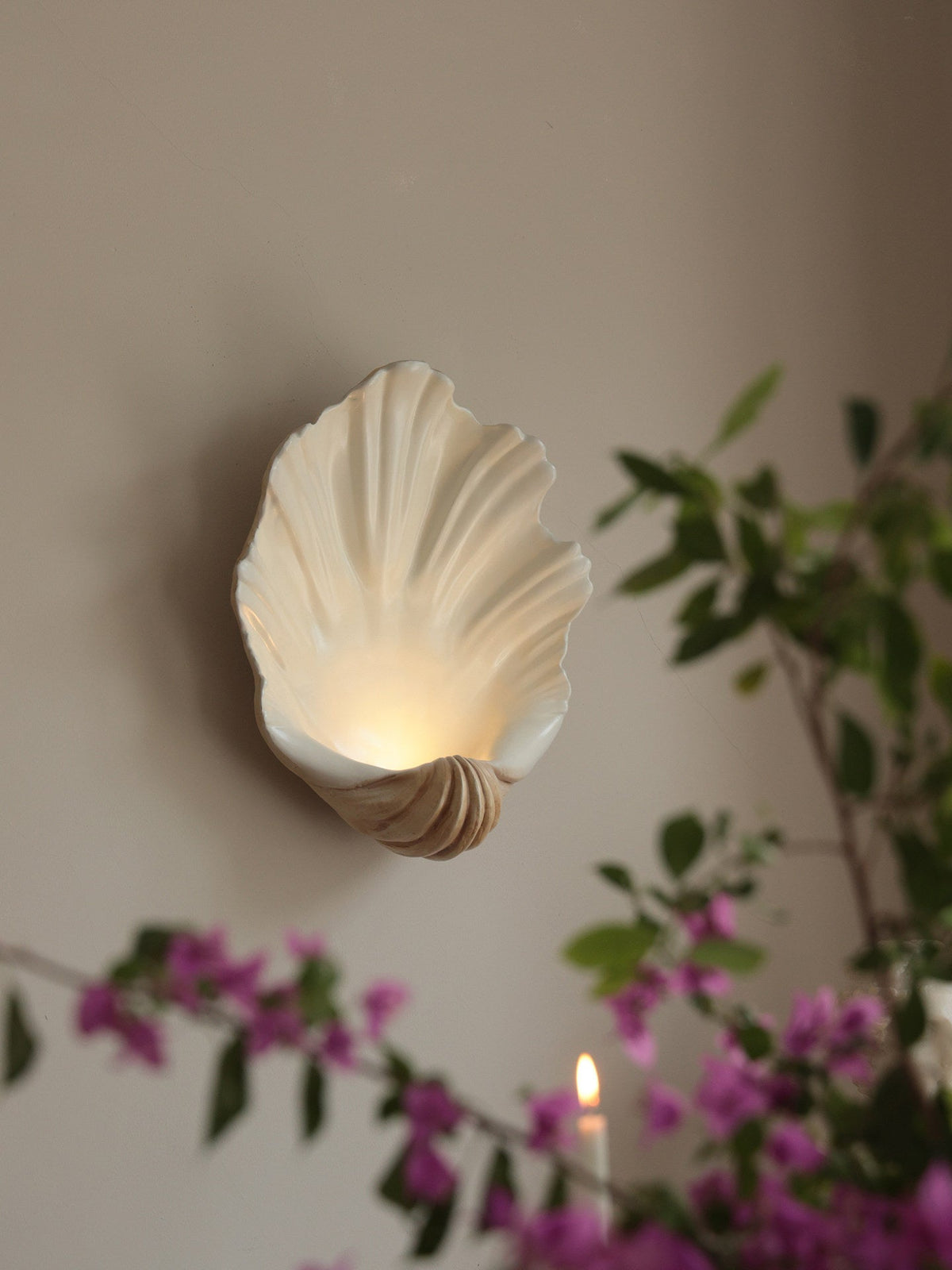 Shell Wandleuchte