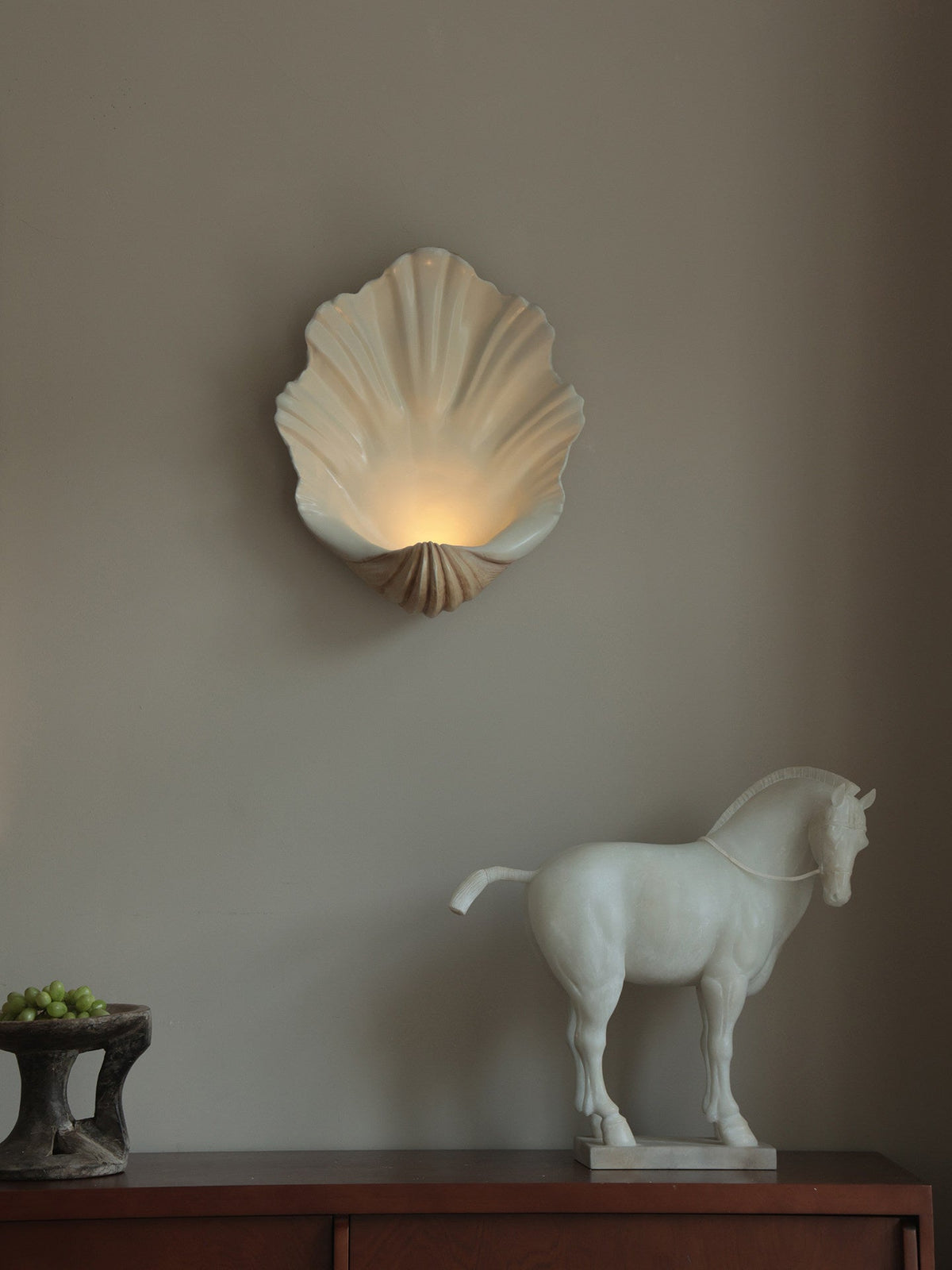 Shell Wandleuchte