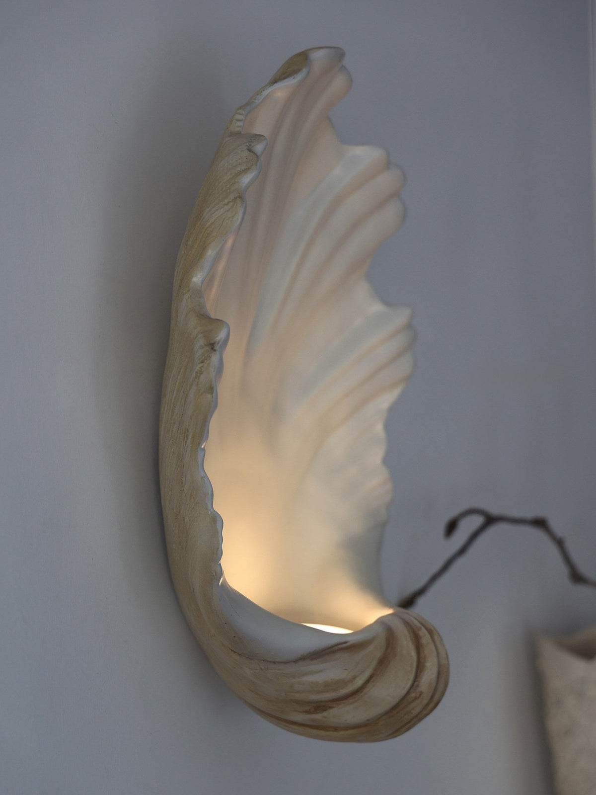 Shell Wandleuchte