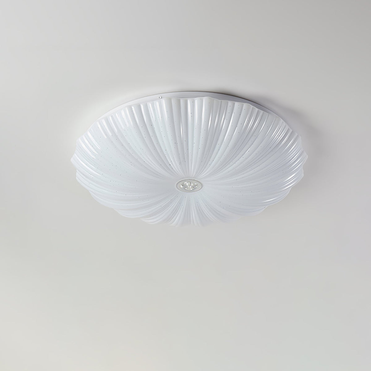 Maraira Deckenleuchte im nordischen Kunstschalen-Design rund