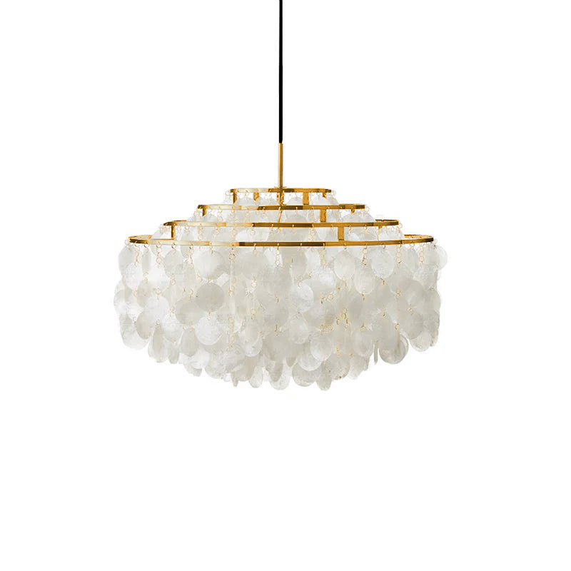 Rivena Pendelleuchte Rund Schalenring
