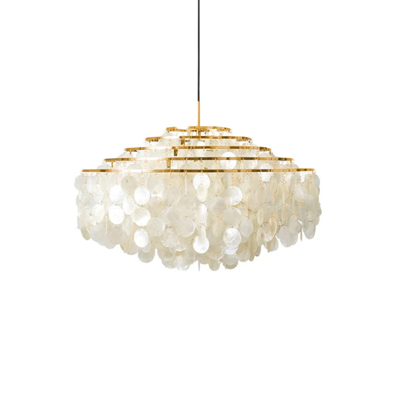 Rivena Pendelleuchte Rund Schalenring